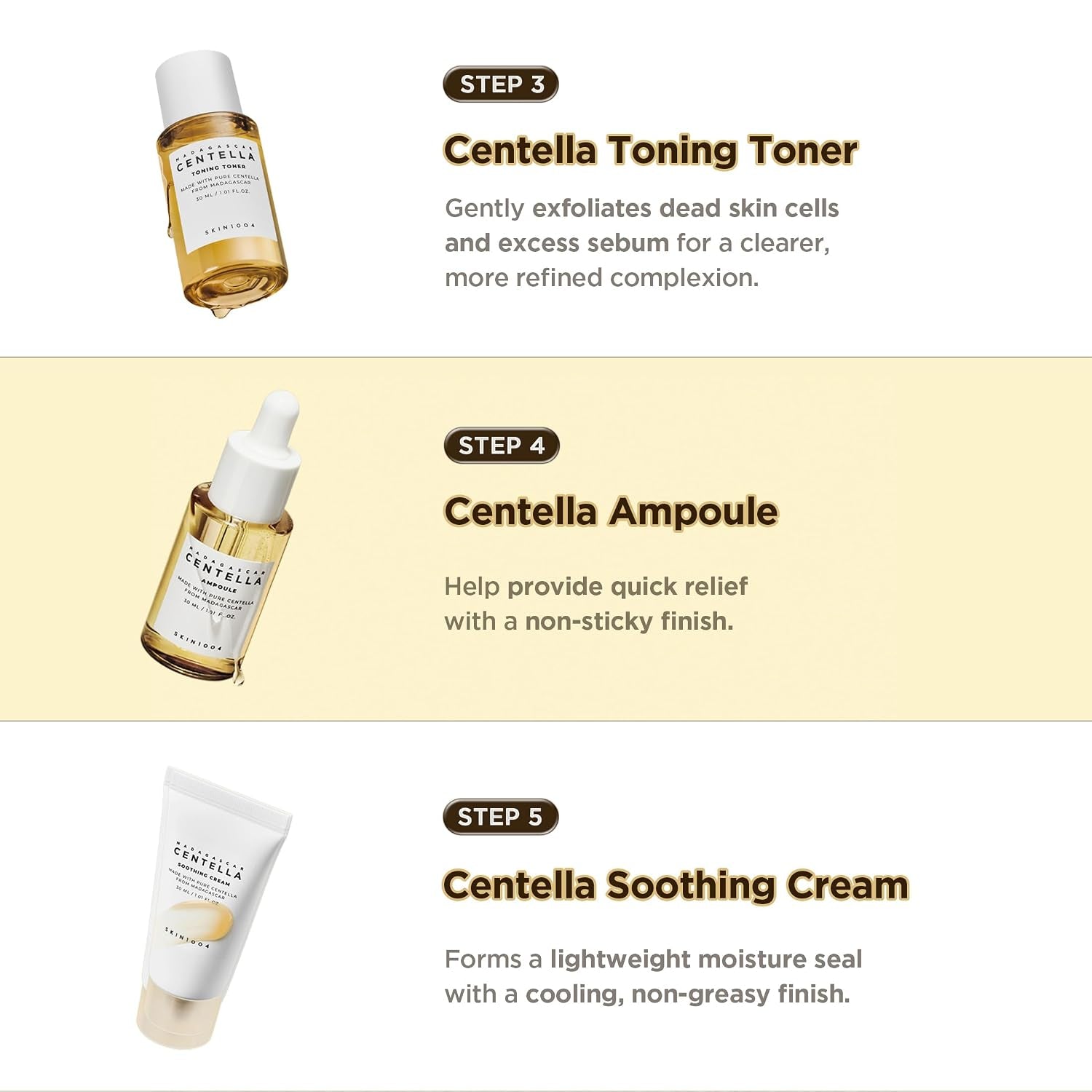 Centella Travel Kit - Rutina Completa Coreana