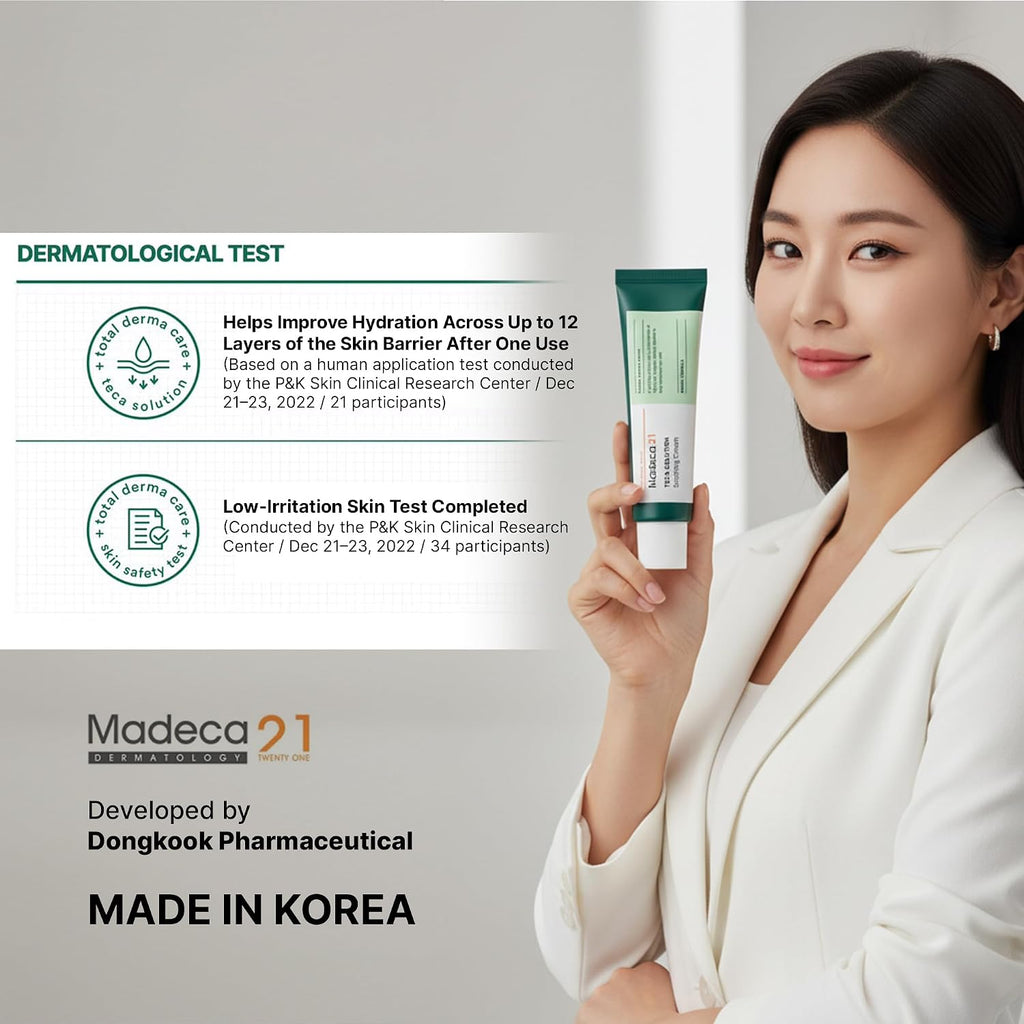 TECA Madecassoside Centella Asiatica Cream - Cica Soothing