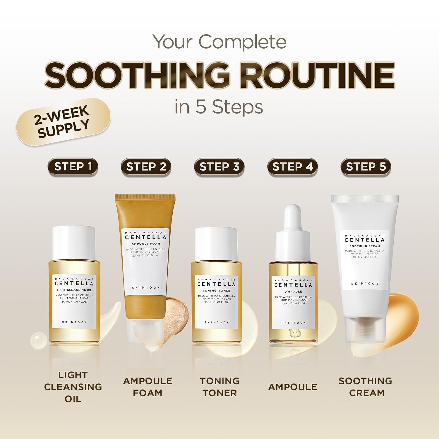 Centella Travel Kit - Rutina Completa Coreana