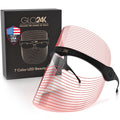 GLO24K Mascarilla LED Facial 7 Colores - Terapia De Luz